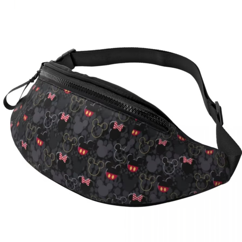 Mickey Mouse Patterned Belt Bag Fanny Pack